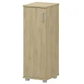 Стеллаж низкий узкий закрытый "НТ-440;НТ-601" Баттл Рок 400x445x1280 Аргентум | Защита-Офис - интернет-магазин сейфов, кресел, металлической 