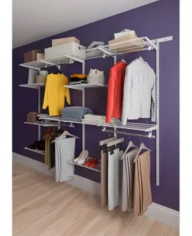 Гардеробная система Max G240 белая | Защита-Офис - интернет-магазин сейфов, кресел, металлической и офисной мебели в Казани и Йошкар-Оле