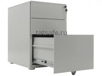 Мобильная тумба офисная NP-406 FL2 | Защита-Офис - интернет-магазин сейфов, кресел, металлической и офисной мебели в Казани и Йошкар-Оле