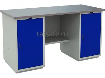 Верстак слесарный Profi (№602) WT160.WD1/WD1.000 | Защита-Офис - интернет-магазин сейфов, кресел, металлической и офисной мебели в Казани и Йошкар-Оле