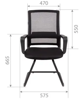 расКресло Chairman 606 V | Защита-Офис - интернет-магазин сейфов, кресел, металлической  - фото 1