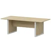 Стол для заседаний НТМ-200.90 Баттл Рок/Белый 2000x900x750 Аргентум-М | Защита-Офис - интернет-магазин сейфов, кресел, металлической 