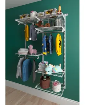 Гардеробная система Optima G120 белая | Защита-Офис - интернет-магазин сейфов, кресел, металлической и офисной мебели в Казани и Йошкар-Оле