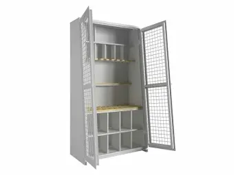 Армейский шкаф  ШХО-103 пирамида | Защита-Офис - интернет-магазин сейфов, кресел, металлической и офисной мебели в Казани и Йошкар-Оле