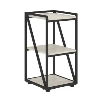 Стеллаж LMLC 40 Сосна Эдмонт/Черный 400х430х781 LOFTIS | Защита-Офис - интернет-магазин сейфов, кресел, металлической и офисной мебели в Казани и Йошкар-Оле