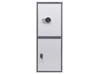 Бухгалтерский шкаф Aiko SL-125/2Т EL | Защита-Офис - интернет-магазин сейфов, кресел, металлической и офисной мебели в Казани и Йошкар-Оле