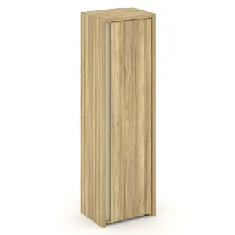Corner Гардероб узкий COR.GB-1 (R) Гикори Песочный/Ваниль 600*450*2000 | Защита-Офис - интернет-магазин сейфов, кресел, металлической и офисной мебели в Казани и Йошкар-Оле