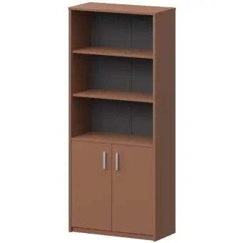 Шкаф А-310 Терракота 770x370x2000 Арго | Защита-Офис - интернет-магазин сейфов, кресел, металлической и офисной мебели в Казани и Йошкар-Оле