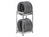 Стеллаж SB 1153Х688Х525 для хранения 4 шин оцинкованный | Защита-Офис - интернет-магазин сейфов, кресел, металлической 