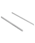 Комплект накладок на кронштейн GPL-40 белый | Защита-Офис - интернет-магазин сейфов, кресел, металлической 