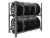 Стеллаж для шин и дисков MS Pro 1200/1353x606 (2 уровня) | Защита-Офис - интернет-магазин сейфов, кресел, металлической  