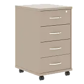 Тумба подкатная ТМ-4.А Мокачино 412х450х702 IMAGO | Защита-Офис - интернет-магазин сейфов, кресел, металлической 