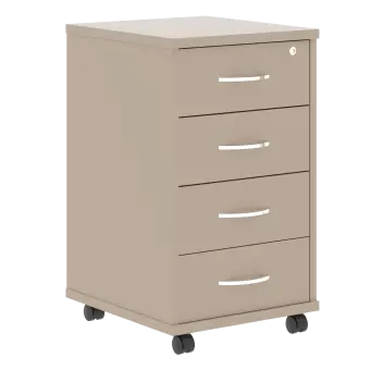 Тумба подкатная ТМ-4.А Мокачино 412х450х702 IMAGO | Защита-Офис - интернет-магазин сейфов, кресел, металлической и офисной мебели в Казани и Йошкар-Оле