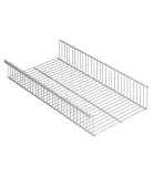 Полка-корзина GSb 60х30 белый | Защита-Офис - интернет-магазин сейфов, кресел, металлической 