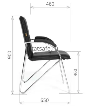 Кресло Chairman 850 | Защита-Офис - интернет-магазин сейфов, кресел, металлической и офисной мебели в Казани и Йошкар-Оле