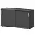 Тумба-купе АМТ-12.7 Антрацит 1236x442x760 Арго | Защита-Офис - интернет-магазин сейфов, кресел, металлической 