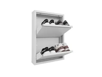 Обувница Практик ОМ-2 белая | Защита-Офис Обувница Практик ОМ-2 белая | Защита-Офис - интернет-магазин сейфов, кресел, металлической и офисной мебели в Казани и Йошкар-Оле