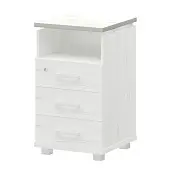 Крышка тумбы НТ-320.45 Сосна винтер 438x444x25 Аргентум | Защита-Офис - интернет-магазин сейфов, кресел, металлической 