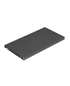 Полка металлическая GSm 60х30 графит | Защита-Офис - интернет-магазин сейфов, кресел, металлической 