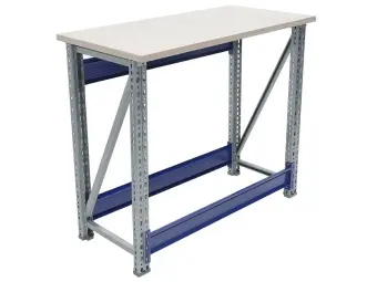 Верстак слесарный Master (№102) M100.MF1/MF1.000 | Защита-Офис - интернет-магазин сейфов, кресел, металлической и офисной мебели в Казани и Йошкар-Оле