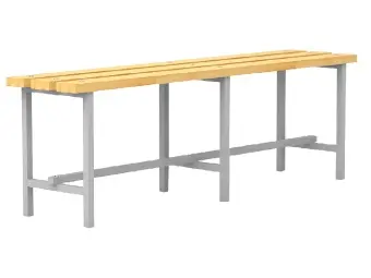 Скамья для раздевалок W-1500 NT | Защита-Офис - интернет-магазин сейфов, кресел, металлической и офисной мебели в Казани и Йошкар-Оле