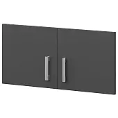 Двери для антресоли А-603.Ф Антрацит 710x18x390 Арго | Защита-Офис - интернет-магазин сейфов, кресел, металлической 