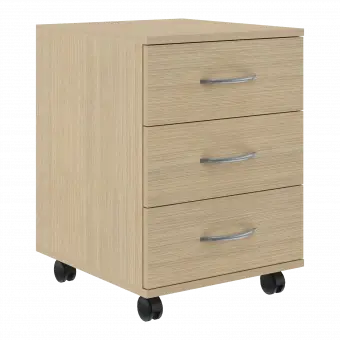 Тумба подкатная SC-3M.1 легно светлый 412*450*556 Simple | Защита-Офис - интернет-магазин сейфов, кресел, металлической и офисной мебели в Казани и Йошкар-Оле