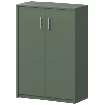 Стеллаж средний закрытый А-304/А-604 Тайга 770x370x1220 Арго | Защита-Офис - интернет-магазин сейфов, кресел, металлической и офисной мебели в Казани и Йошкар-Оле