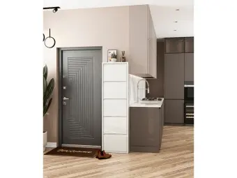 Обувница Практик ОМ-2 белая | Защита-Офис Обувница Практик ОМ-2 белая | Защита-Офис - интернет-магазин сейфов, кресел, металлической и офисной мебели в Казани и Йошкар-Оле