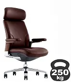 Кресло Mark FK006-A Коричневый Кресло Mark FK006-A Коричневый | Защита-Офис - интернет-магазин сейфов, кресел, металлической
