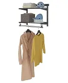 Гардеробная система Basic G60S графит Гардеробная система Basic G60S графит | Защита-Офис - интернет-магазин сейфов, кресел, металлической