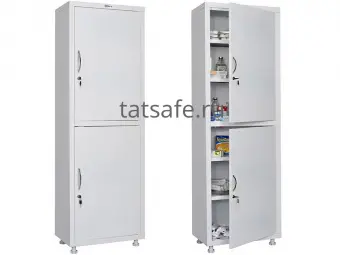 Шкаф Hilfe МД 1 1760/SS | Защита-Офис - интернет-магазин сейфов, кресел, металлической и офисной мебели в Казани и Йошкар-Оле