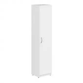Шкаф колонка с глухой дверью SR-5U.1(R) белый 386*375*1817 Simple | Защита-Офис - интернет-магазин сейфов, кресел, металлической и офисной мебели в Казани и Йошкар-Оле