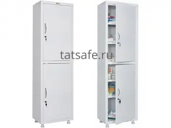 Шкаф Hilfe МД 1 1657/SS | Защита-Офис - интернет-магазин сейфов, кресел, металлической и офисной мебели в Казани и Йошкар-Оле