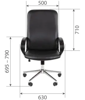 расКресло руководителя Chairman 278 ЭКО | Защита-Офис - интернет-магазин сейфов, кресел, металлической  - фото 1