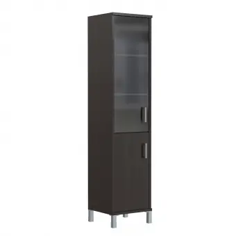 Шкаф-колонка комбинированная B 431.5(L) венге магия 475*450*2054 Born | Защита-Офис - интернет-магазин сейфов, кресел, металлической и офисной мебели в Казани и Йошкар-Оле