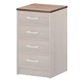 Крышка к приставным тумбам АТ-705 Темный шимо 440x450x22 Арго | Защита-Офис - интернет-магазин сейфов, кресел, металлической 