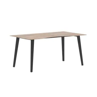 Стол руководителя JST 1690 Дуб Каньон/Антрацит 1600х900х750 JAY | Защита-Офис - интернет-магазин сейфов, кресел, металлической и офисной мебели в Казани и Йошкар-Оле