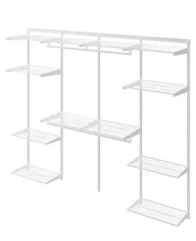 Гардеробная система Max G240 белая | Защита-Офис - интернет-магазин сейфов, кресел, металлической и офисной мебели в Казани и Йошкар-Оле