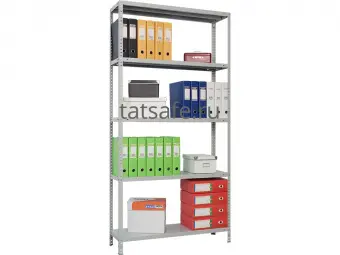 Стеллаж СТМ MS 220/100*40/6 (6 полок) | Защита-Офис - интернет-магазин сейфов, кресел, металлической и офисной мебели в Казани и Йошкар-Оле