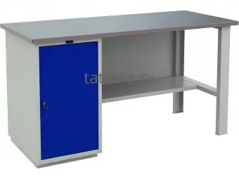 Верстак слесарный Profi (№600) WT160.WD1/F1.000 | Защита-Офис - интернет-магазин сейфов, кресел, металлической и офисной мебели в Казани и Йошкар-Оле