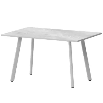 Стол нераздвижной Альфа Альфа 1200 (Н-3815) Лавант/Белый муар 1200x800x750 Обеденные столы в пластике | Защита-Офис - интернет-магазин сейфов, кресел, металлической и офисной мебели в Казани и Йошкар-Оле