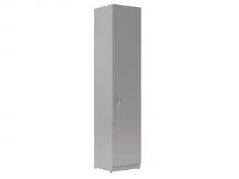 Шкаф колонка с глухой дверью SR-5U.1(R) серый 386*375*1815 Simple | Защита-Офис - интернет-магазин сейфов, кресел, металлической и офисной мебели в Казани и Йошкар-Оле