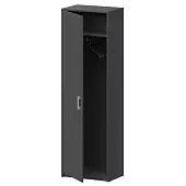 Шкаф для одежды А-308 Антрацит 560x370x2000 Арго | Защита-Офис - интернет-магазин сейфов, кресел, металлической 