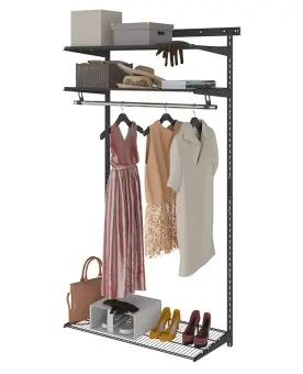 Гардеробная система Basic G90 графит | Защита-Офис - интернет-магазин сейфов, кресел, металлической и офисной мебели в Казани и Йошкар-Оле