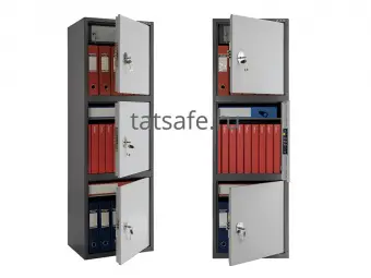 Бухгалтерский шкаф Aiko SL-150/3Т | Защита-Офис - интернет-магазин сейфов, кресел, металлической и офисной мебели в Казани и Йошкар-Оле