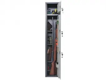 Оружейный сейф Aiko Беркут-150/2 | Защита-Офис - интернет-магазин сейфов, кресел, металлической и офисной мебели в Казани и Йошкар-Оле
