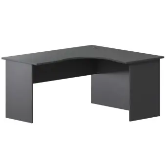 Стол компактный правый А-204.60.ПР Антрацит 1400x1200x760 Арго | Защита-Офис - интернет-магазин сейфов, кресел, металлической и офисной мебели в Казани и Йошкар-Оле