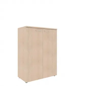 Шкаф с глухими средними дверьми и топом XMC 85.1 бук тиара 856*432*1190 Xten | Защита-Офис - интернет-магазин сейфов, кресел, металлической и офисной мебели в Казани и Йошкар-Оле