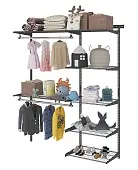 Гардеробная система Optima G150 графит Гардеробная система Optima G150 графит | Защита-Офис - интернет-магазин сейфов, кресел, металлической